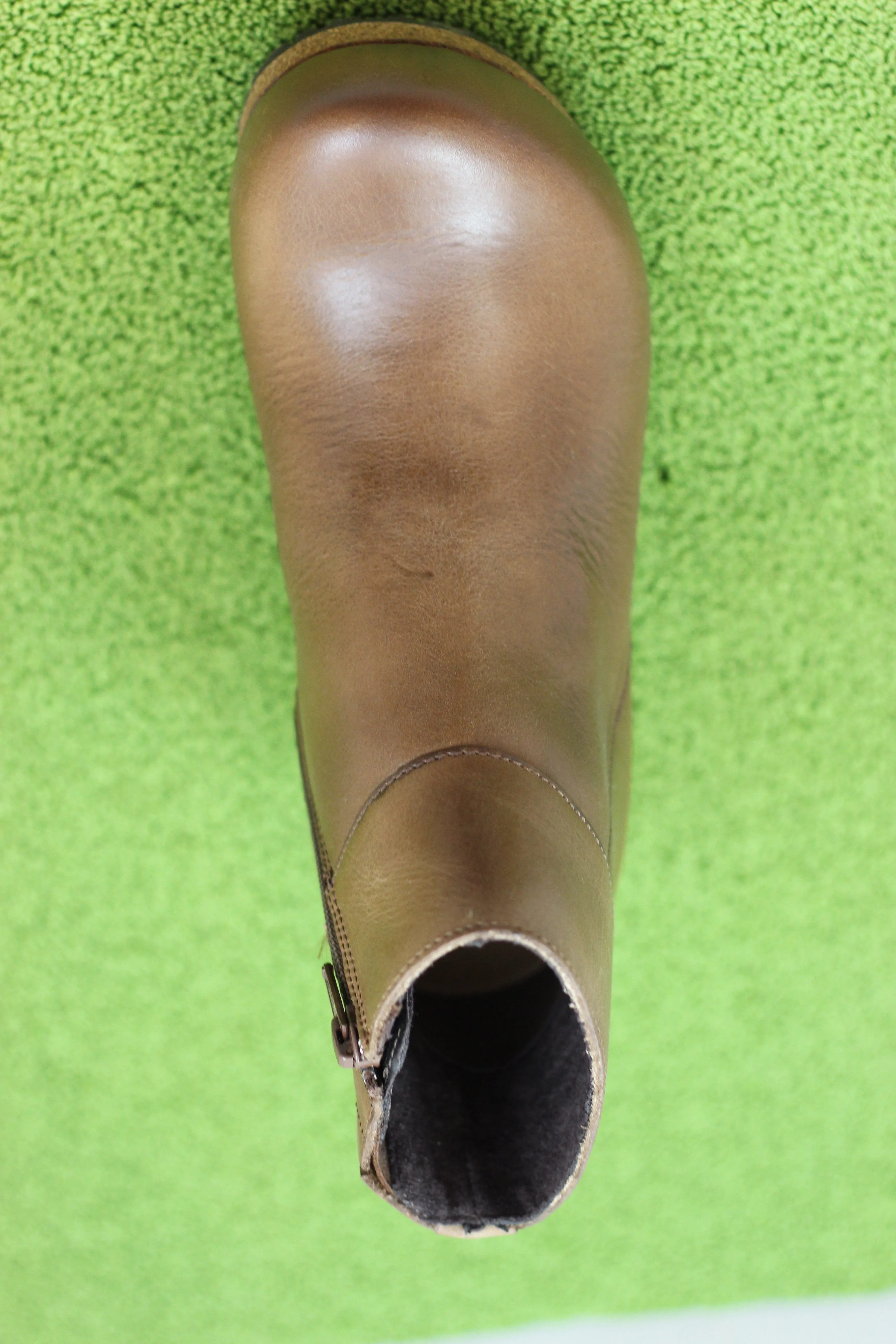 Women's Ebba Wedge Boot - Cognac Leather
