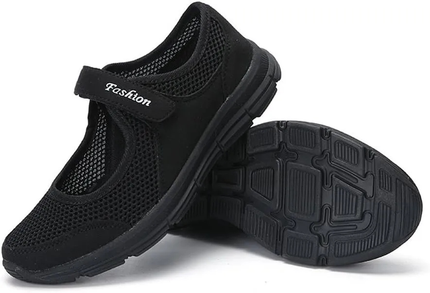 Women's Fashion Sneaker Non Slip Work Wide Comfortable Slip Resistant Work Shoes Women's Trail Running Shoes Womens Red Loafers No Lace Sneakers Women