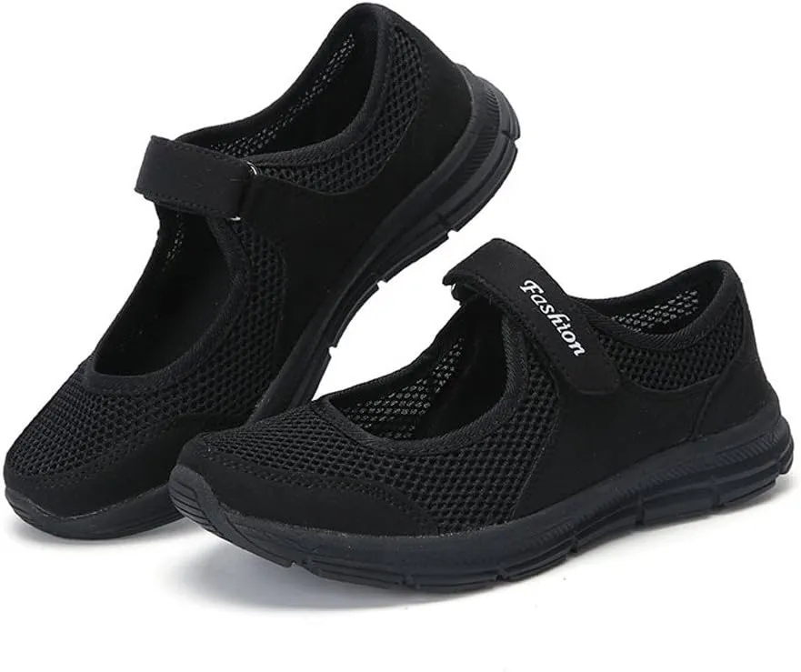 Women's Fashion Sneaker Non Slip Work Wide Comfortable Slip Resistant Work Shoes Women's Trail Running Shoes Womens Red Loafers No Lace Sneakers Women