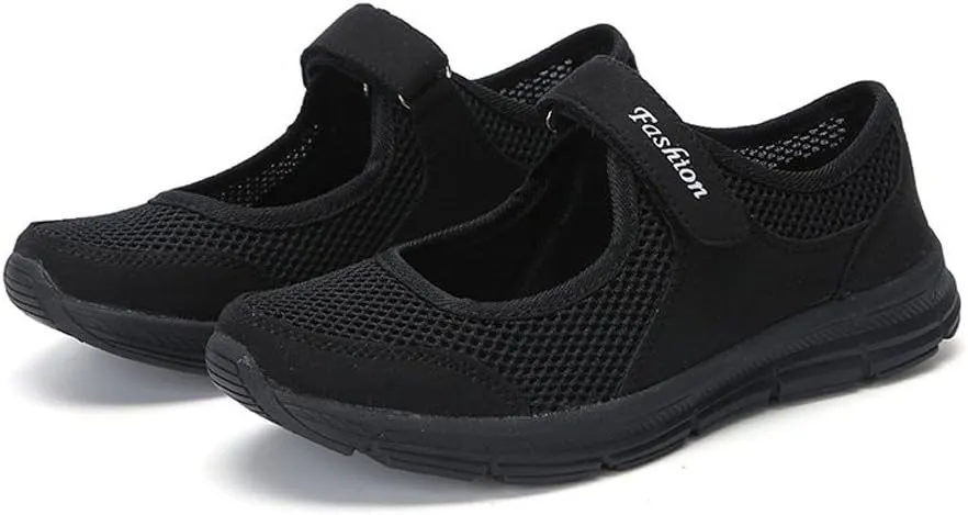 Women's Fashion Sneaker Non Slip Work Wide Comfortable Slip Resistant Work Shoes Women's Trail Running Shoes Womens Red Loafers No Lace Sneakers Women