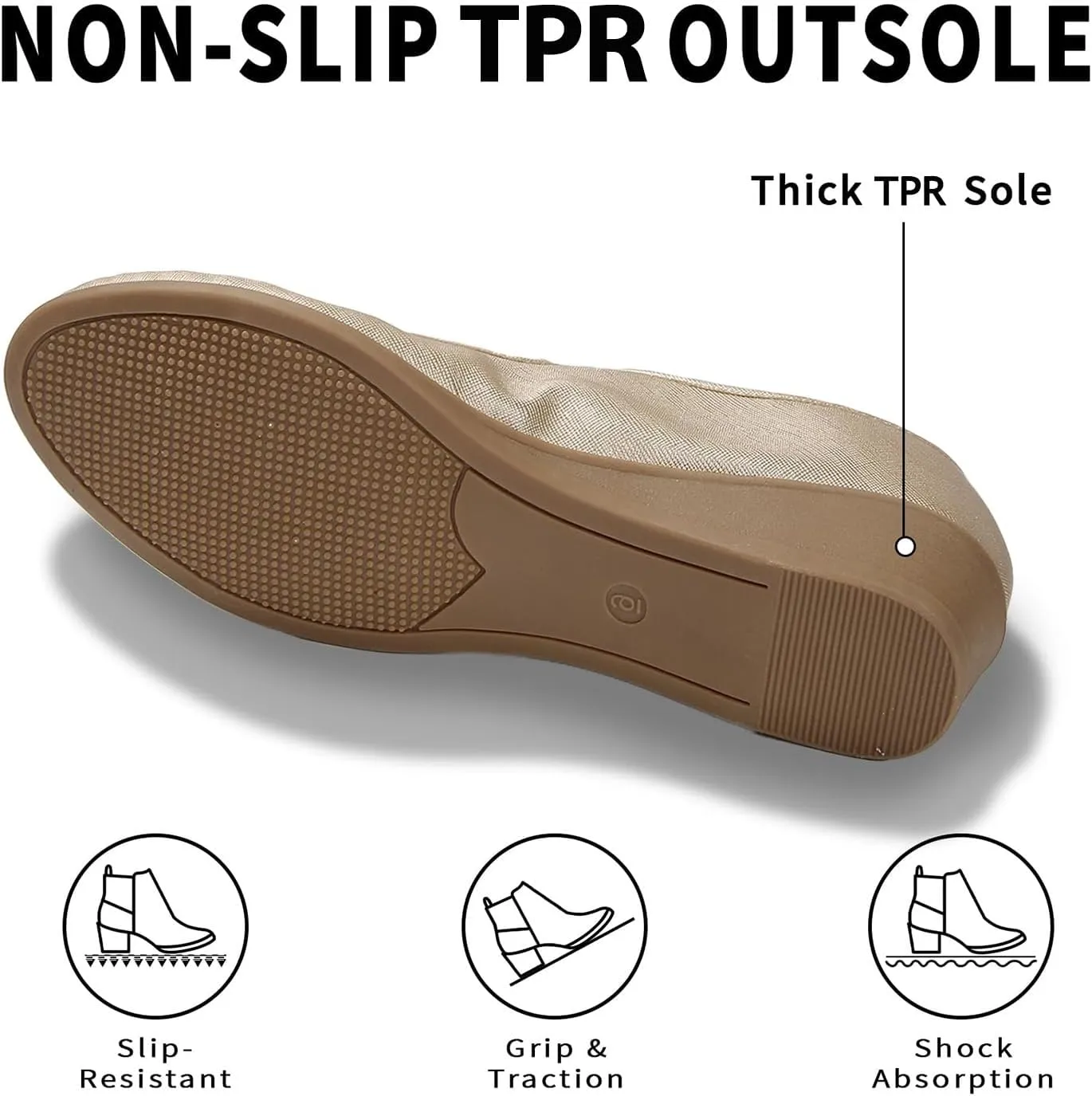 Women’s Round Toe Flats Shoes Ballet Flats Classic Comfortable Flats for Women