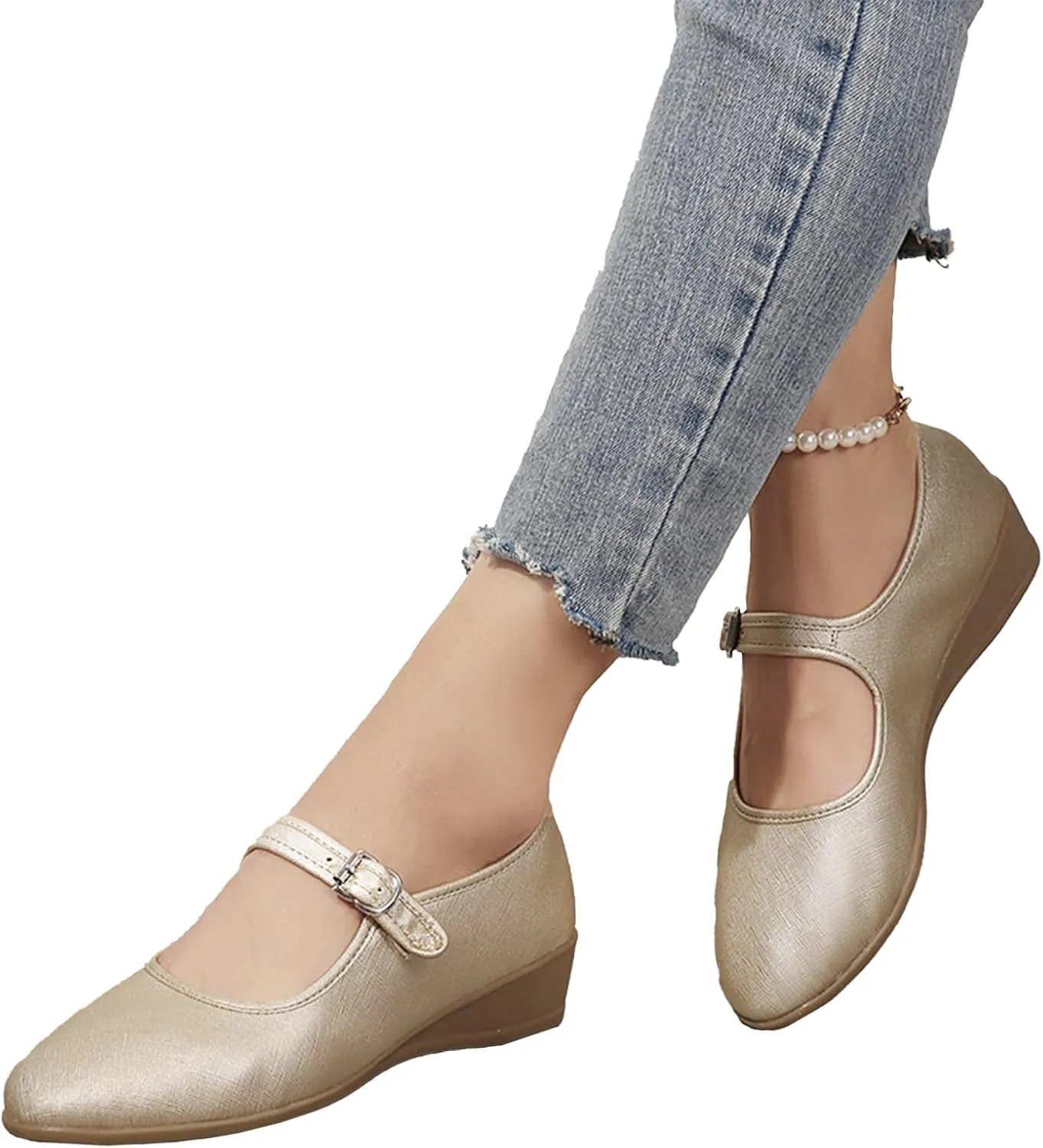 Women’s Round Toe Flats Shoes Ballet Flats Classic Comfortable Flats for Women